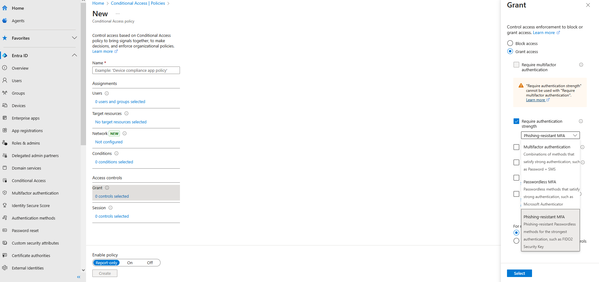 Phishing resistant MFA